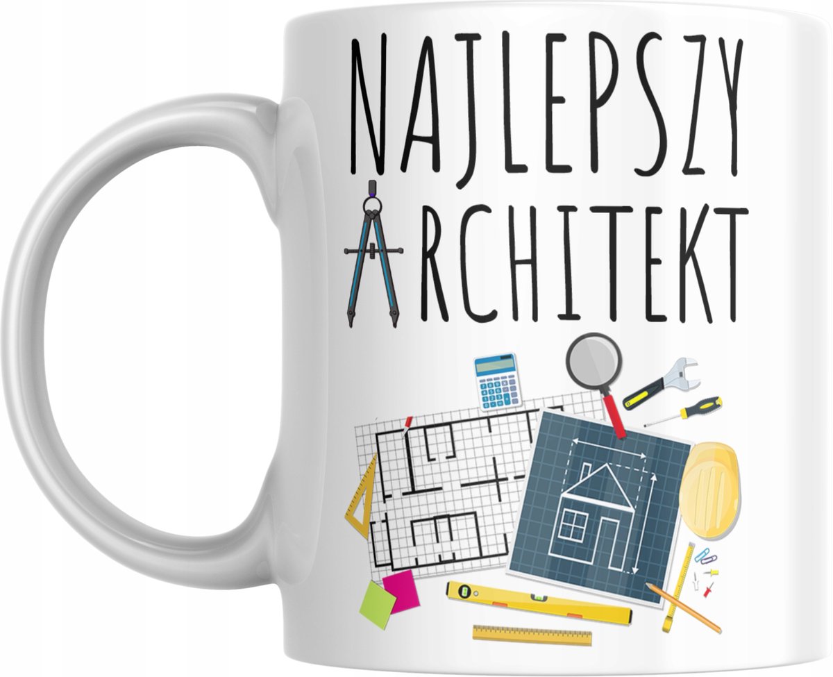 Unieke Mok voor Architecten: Perfect Cadeau voor Interieurarchitectuur Studenten