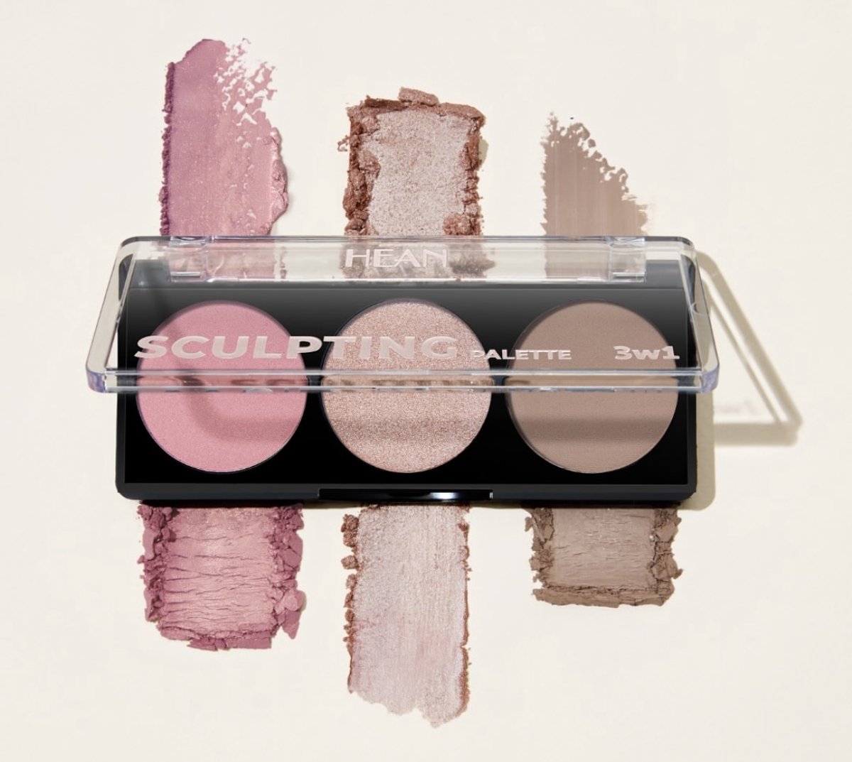 Sculpting Palette 3w1 - 02 Neutraal (shapen en contouren)- Hean Cosmetics