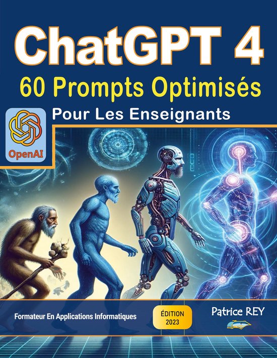ChatGPT 4 - 60 prompts optimises pour les enseignants - cover