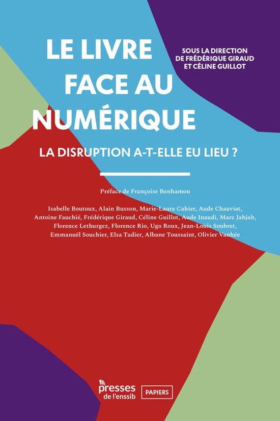 Papiers - Le livre face au numérique - cover