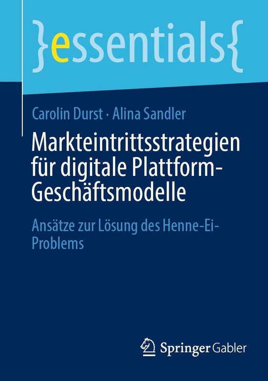 Business and Economics (German Language) - Markteintrittsstr ... - cover