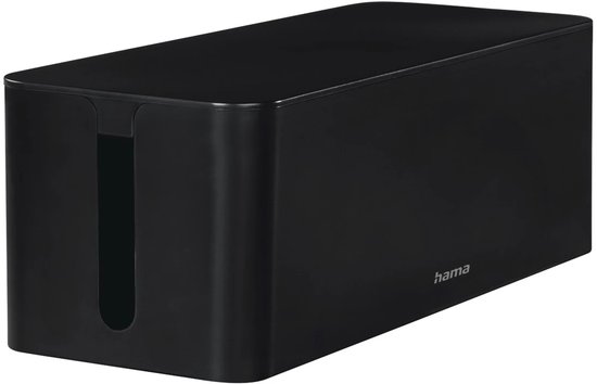 Hama Boîtier pour câbles plastique noir (L x l x H) 156 x 40 x 135 mm 1 pc(s) 00221012