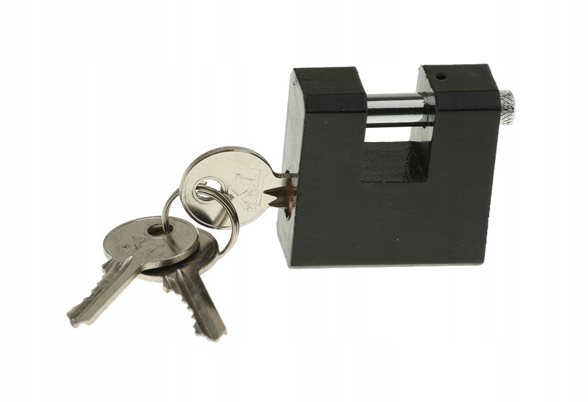 Mini Behuizing Hangslot met Cilinder - 3 Sleutels