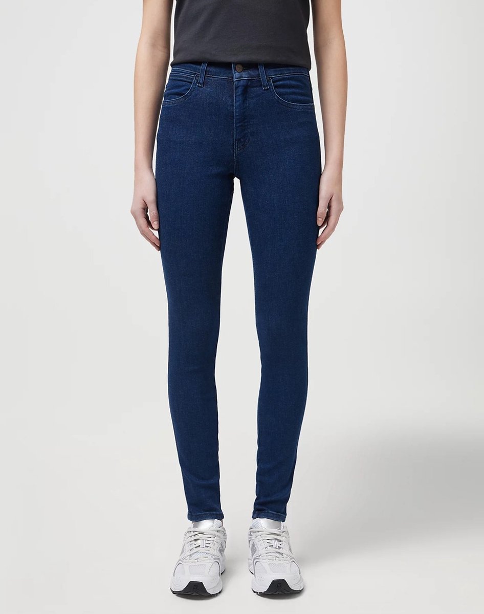 Wrangler High Skinny UNBREAKABLE W32 X L32 Blauw