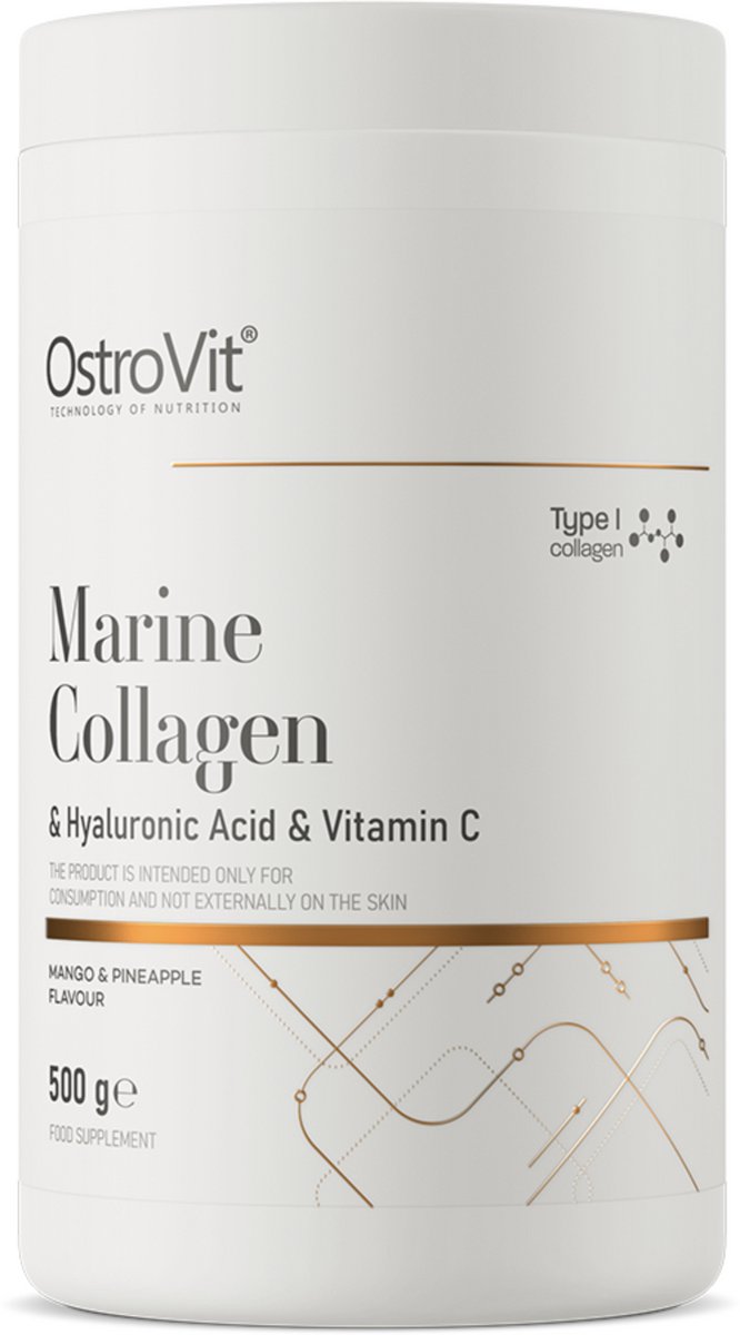 Marine Collagen + Hyaluronic Acid + Vitamin C 500 g mango with pineapple
