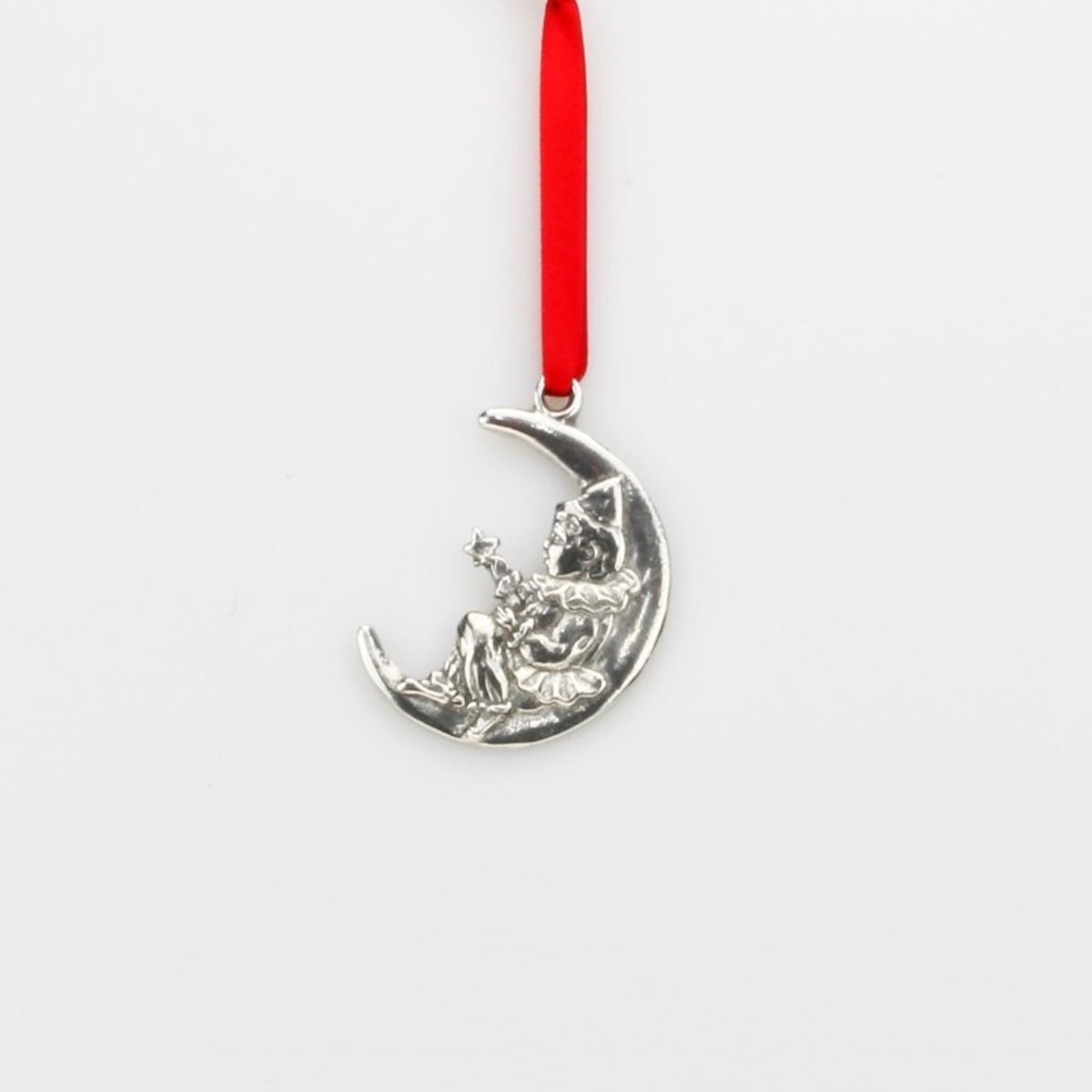 Kersthanger - Maan - Unieke Kersthangers voor in de Kerstboom – Luxe Handgemaakte Ornamenten – Exclusieve Kerstdecoratie set - Kerstcadeau - Brievenbuscadeau