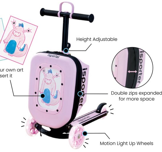 Walker 2-in-1 1000 Loopfiets & Driewieler, 3 Wielen, 2 tot 5 jaar, Hout