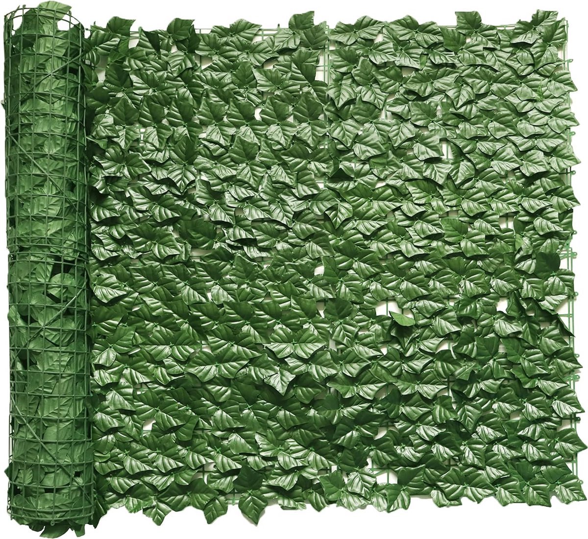 Stunq® Kunstklimop, tuin, inkijkbescherming, 300 x 60 cm, kunstplanten, inkijkbescherming en kunstmatige klimop, decoratie voor buiten, tuindecoratie, inkijkbescherming, windscherm, geluidsbescherming