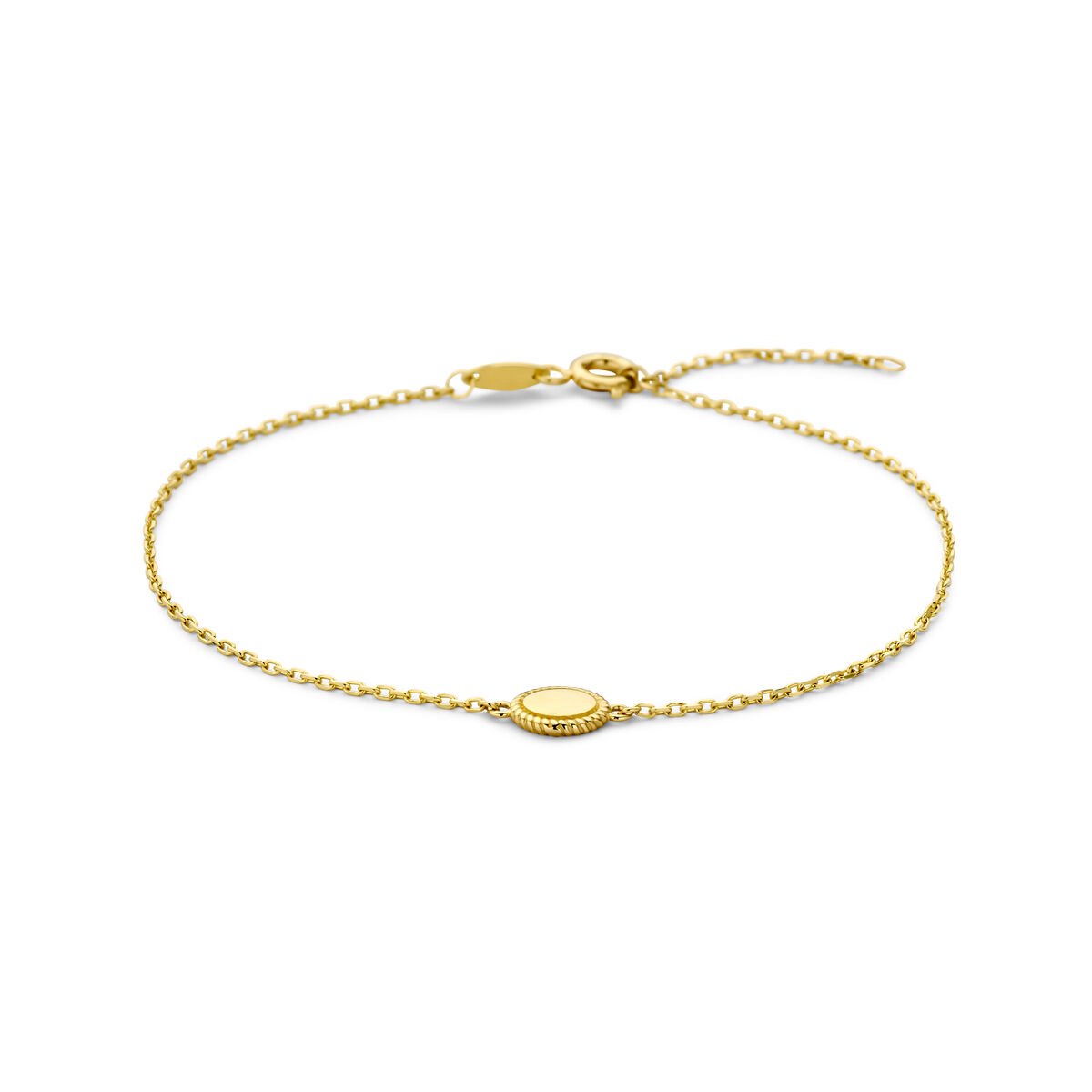 Lev Sieraden - 14k Geelgouden armband van 16.5 cm - 14 Karaat goud