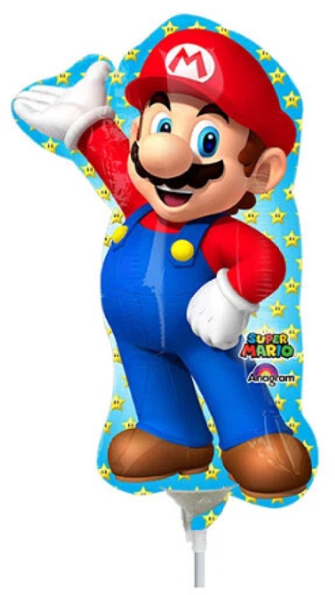 mini Super Mario Folieballon 30 cm