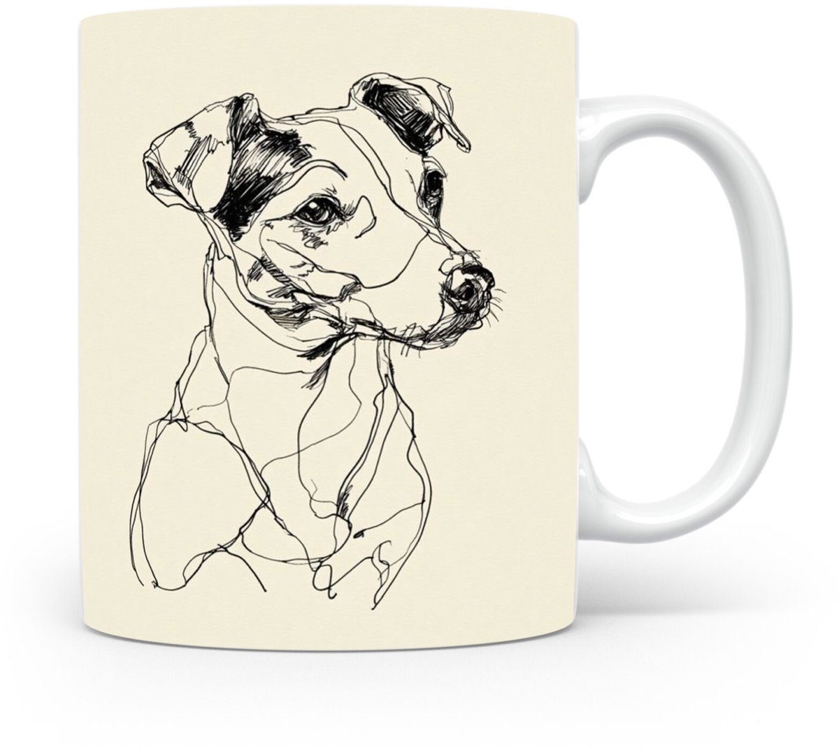 Beker Jack Russell Terriër