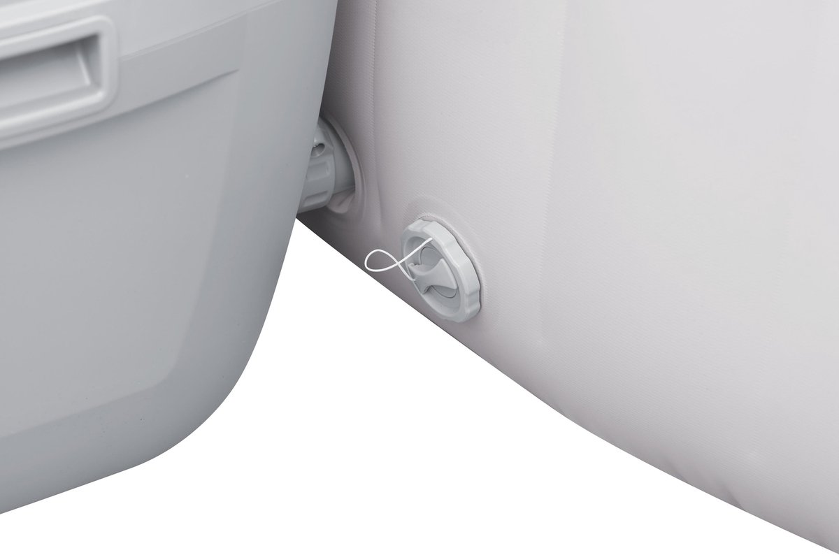 Bestway Lay-Z-Spa Paris Luxe AirJet Opblaasbare Spa met Ledverlichting - afbeelding 2
