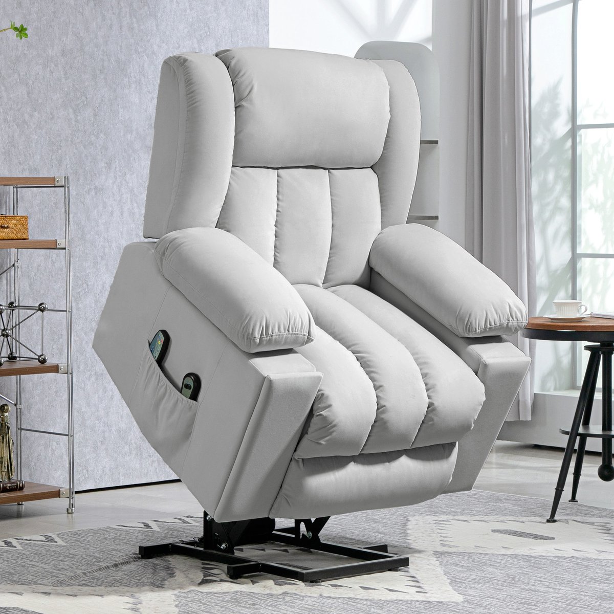 Sta op stoel elektrisch - Relaxfauteuil - Zetel - 1 persoons - afbeelding 2