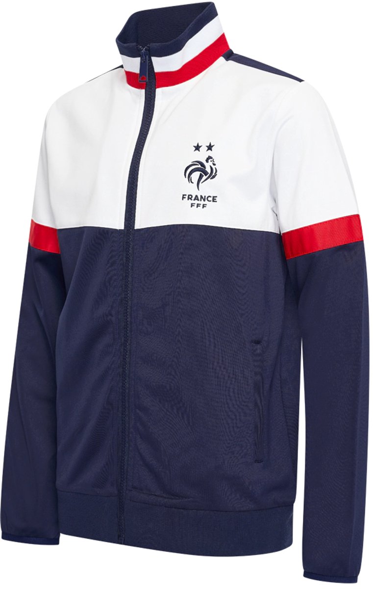 Frankrijk Trainingspak Kinderen - Maat 116 t/m 164 - Sportkleding - Voetbal Trainingspak - Jongens en Meisjes - FFF