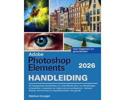 Omslag van Adobe Photoshop Elements 2026 Handleibing
