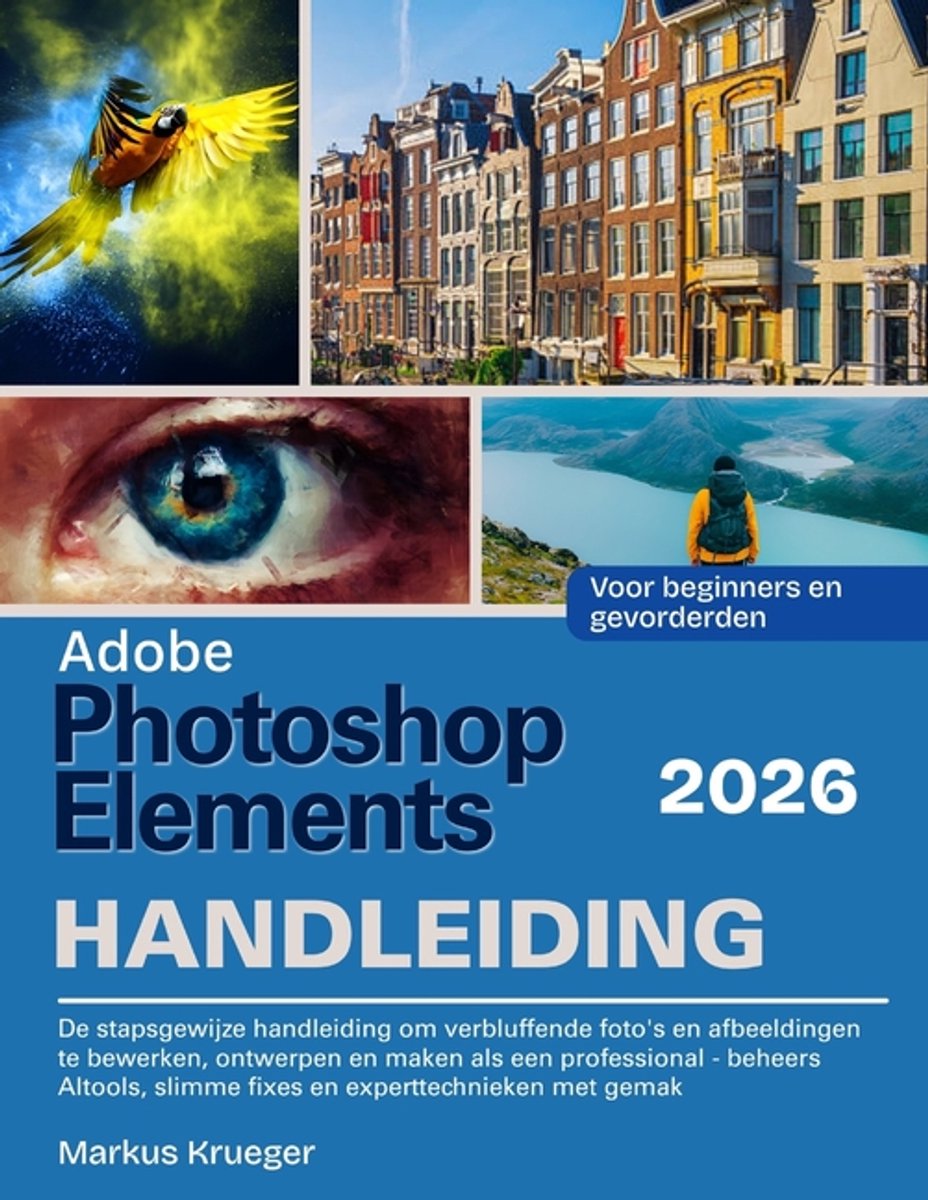 Omslag van Adobe Photoshop Elements 2026 Handleibing