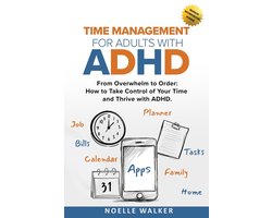 Omslag van Time Management for Adults With ADHD