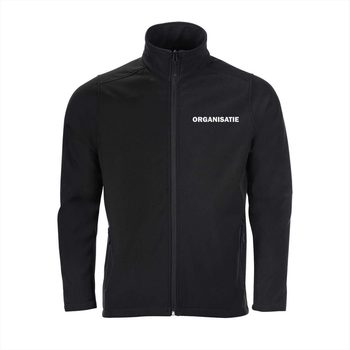 ORGANISATIE Softshell jas - Waterafstotend - 2-laags - Maat S