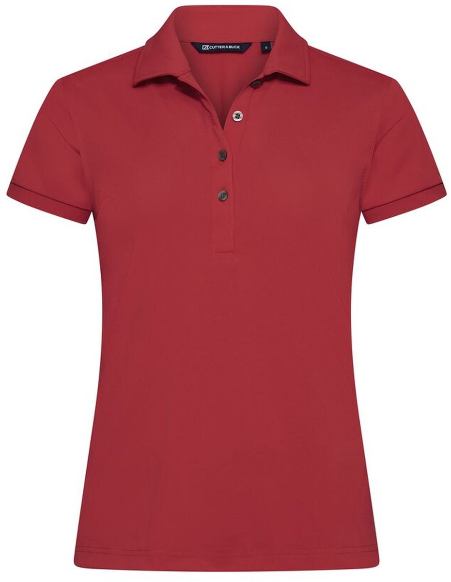 Cutter & Buck Virtue Eco Polo Solid Dames 354435 - Rood - S