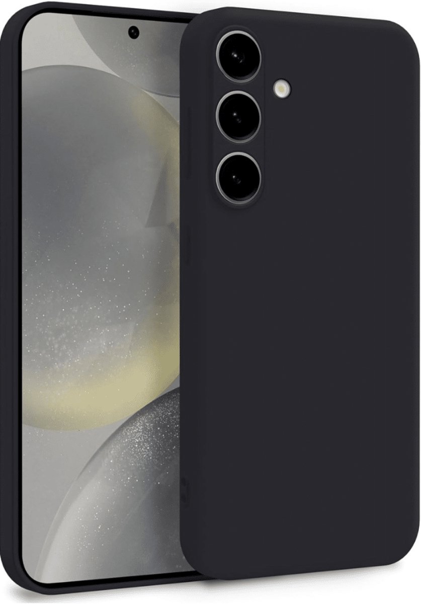 Casemania - Backcover - Geschikt voor - Samsung S25 FE - Zwart