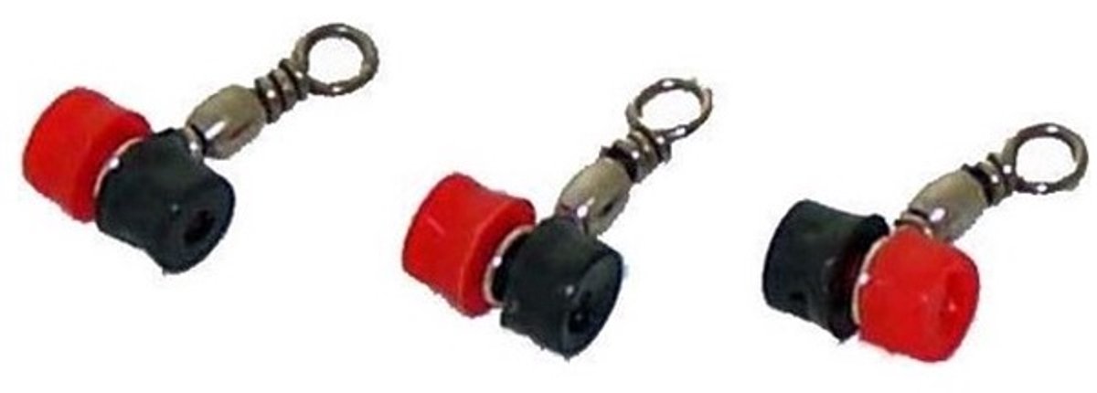10 stuks T-Crain swivel beads - wartels - vissen - hengelsport