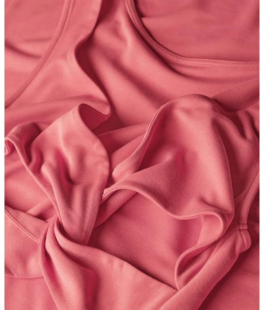 Superdry - Jersey midi-jurk met gedraaide achterkant - Dames - Jurken