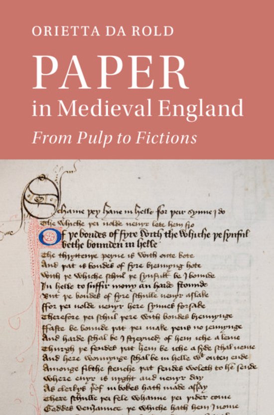 Foto: Cambridge studies in medieval literatureseries number 112 paper in medieval england