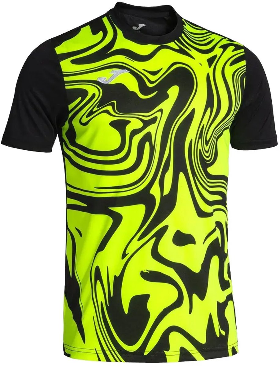 Joma Lion Ii T-shirt Met Korte Mouwen Zwart M Man