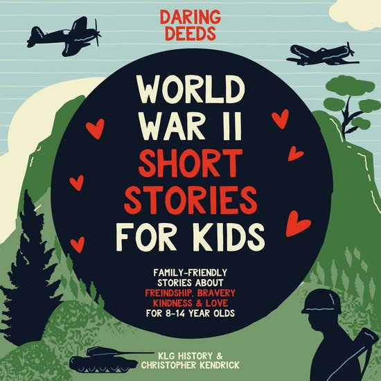 Daring Deeds - World War II Short Stories for Kids - cover