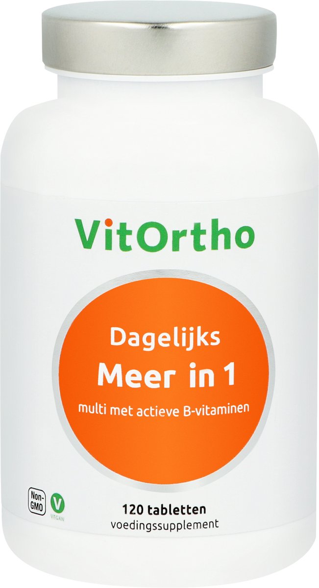 VitOrtho Meer In 1 Dagelijks (120 tabletten)