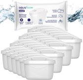 Aquafloow, cartouches filtrantes pour carafe à eau, compatibles avec Brita Maxtra+, Dafi Unimax, cartouche filtrante, remplacement, 24 pièces