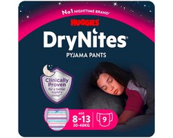 DryNites® 8-15 meisje 10 stuks