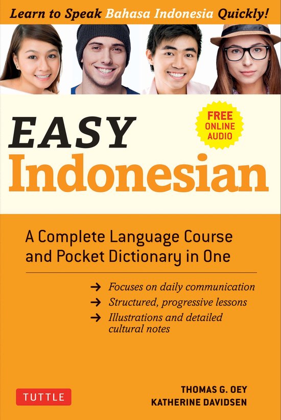 Easy Indonesian A Complete Language Course and Pocket Dictio ... - cover