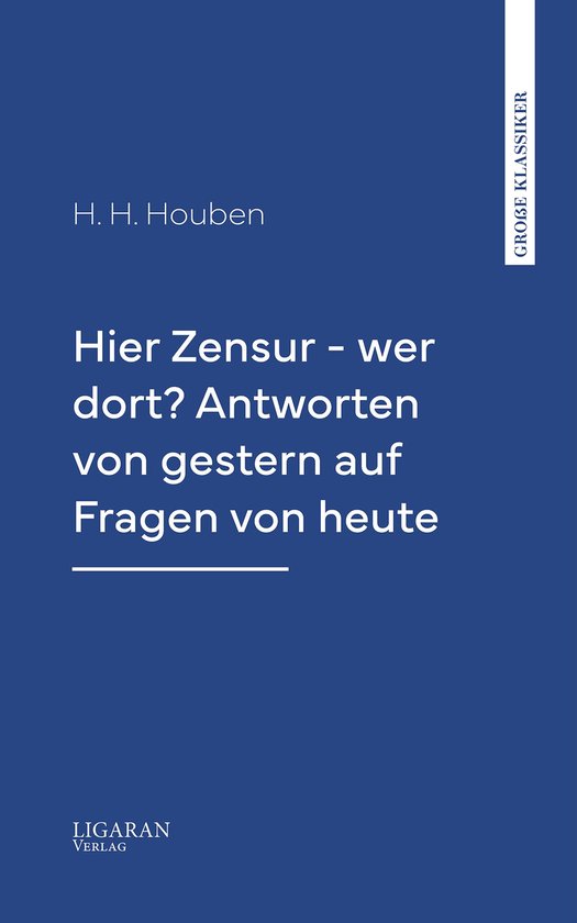 Hier Zensur - wer dort? Antworten von gestern auf Fragen von ... - cover