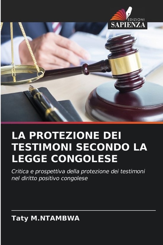 La Protezione Dei Testimoni Secondo La Legge Congolese - cover