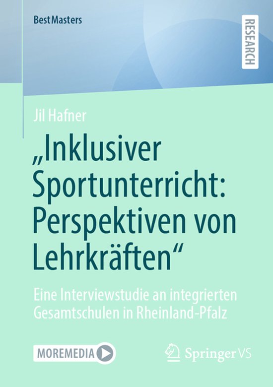 BestMasters- „Inklusiver Sportunterricht: Perspektiven von ... - cover