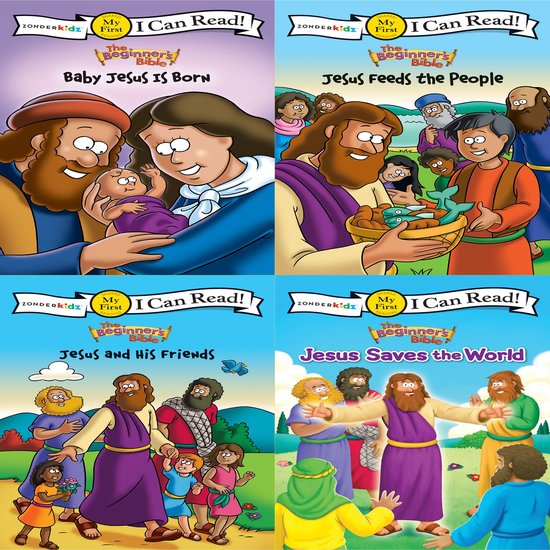 The Beginner's Bible: I Can Read Jesus Collection - cover