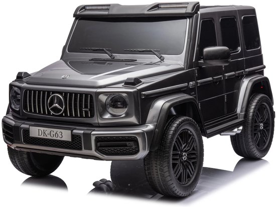 Mercedes G63 XXL - Metallic Grijs - 2-persoons - 24V