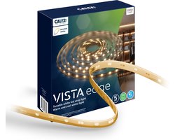Calex Vista LED Strip 5 meter - Voor Binnen - Warm wit licht - Inclusief Afstandsbediening