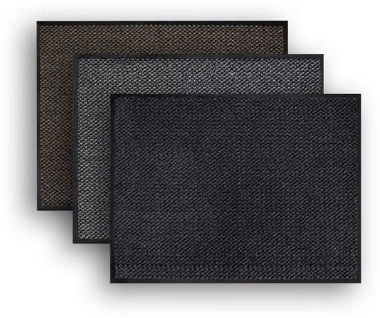Vuilvangmat Voor De Ingang - Flexibele Deurmat Voor Binnen En Buiten 120 X 180 Cm Antraciet Droogloopmat Binnen 180x120