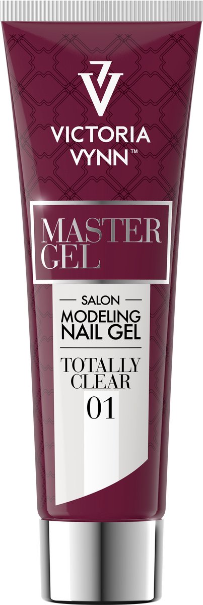 Victoria Vynn – Master Gel 01 Totally Clear 60 gr - transparant - acrylgel - acryl - gel - nagels - polygel - manicure - nagelverzorging - nagelstyliste - buildergel - uv / led - nagelstylist – callance