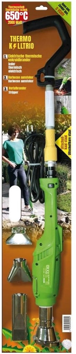 RWB® Onkruidbrander Electrisch - Onkruidbrander - Electrische Onkruidbrander - 650 Graden - Groen