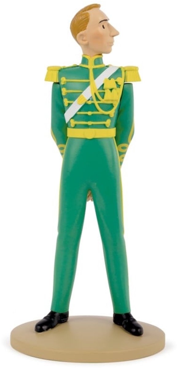 Kuifje Beeldje Hergé in Groen Pak 12 cm