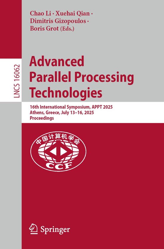 Springer Nature Proceedings Computer Science - Advanced Para ... - cover