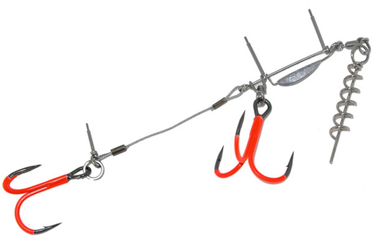 BKK BB Trigger-21 Stinger Rig Uvo #3/0