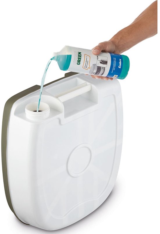 Enders Comfort - Campingtoilet - Hygiënisch & Ergonomisch - 17L Spoelwater - 14L Afvaltank van Merkloos — afbeelding 5