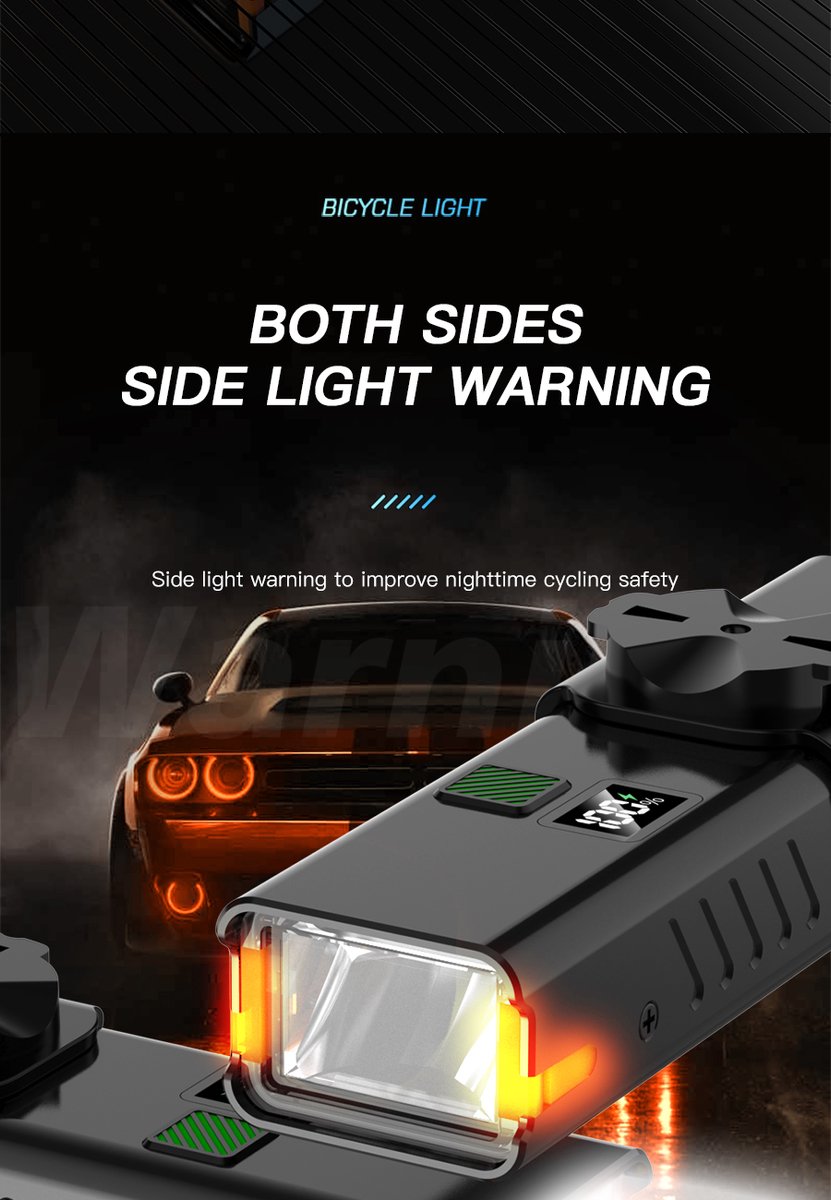 Sounix LED Fietsverlichting Set thumbnail 6