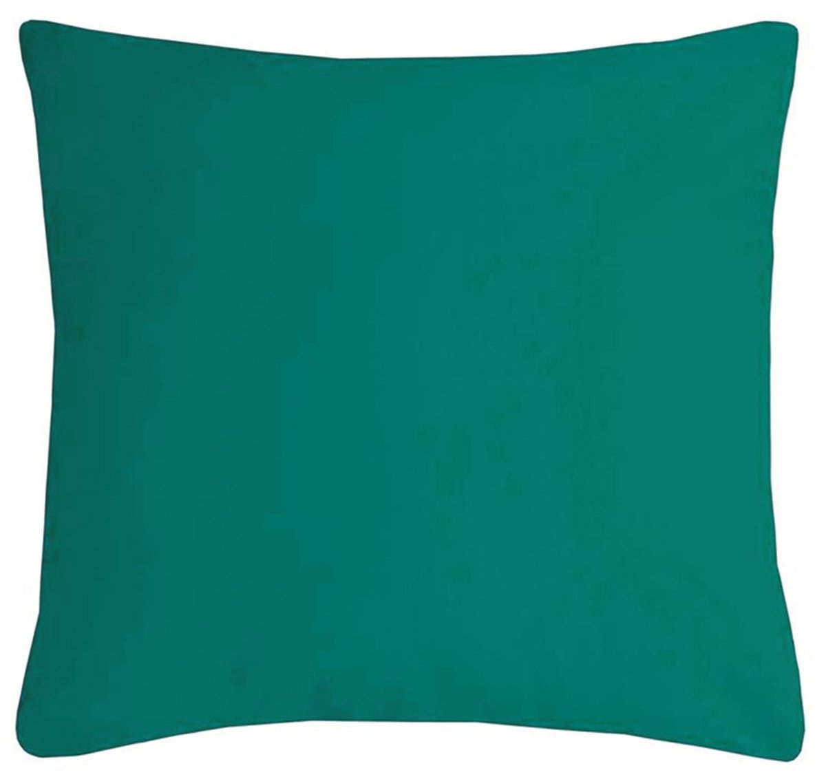 Stof Textile sierkussen Nelson - emerald groen - 60 x 60 cm - bank kussens - zitkussens - binnen/buiten - polyester