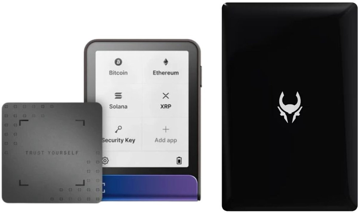Ledger Flex Neptune Blue + Cryptotag Loki - voordeelbundel