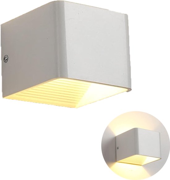 Vintage Glazen Wandlamp – Draadloos en Oplaadbaar met RGB LED – Decora